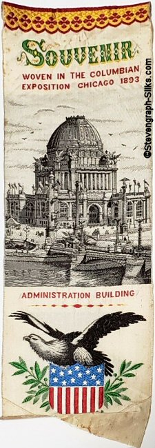 Bookmark with words and image of the building