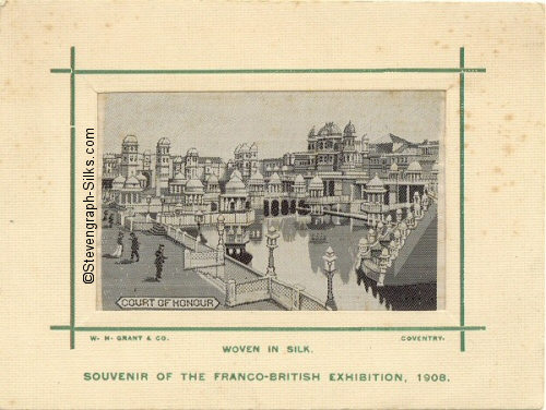 Franco-British card - large size with no back, so not a postcard.