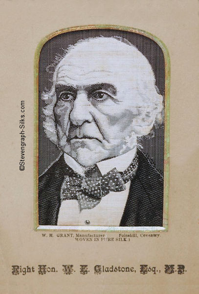 Right Hon. W.E. Gladstone, M.P., facing half left