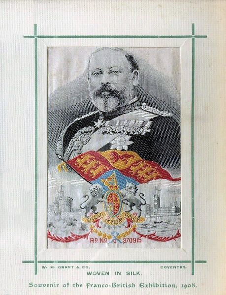 Colour portrait of His Majesty King Edward VII