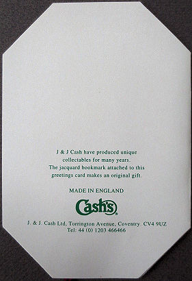 reverse printing of this card's wrapper