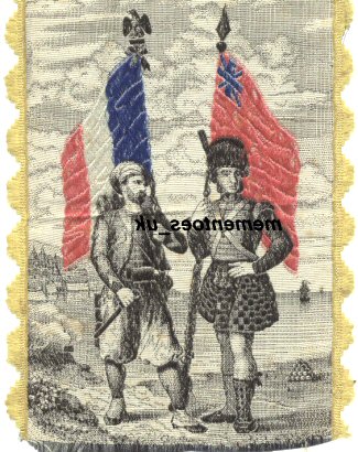images of British and French soldiers for comparison with the Crimean war ribbon