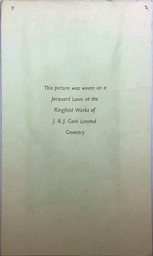 printing on back of this picture, confirming it was made by J & J Cash