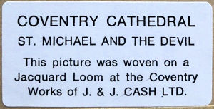 label on reverse of this picture, confirming it was made by J & J Cash
