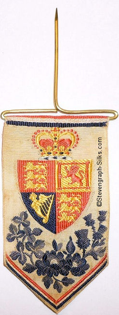 Bookmark type Royal favour, or badge, with no title words, just image of Royal crest