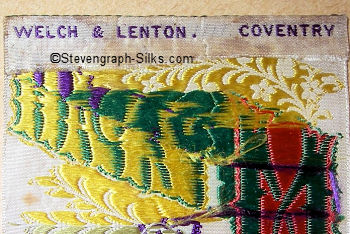 Welch & Lenton name woven on reverse top turn-over