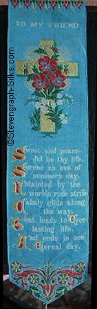 Same bookmark with blue background