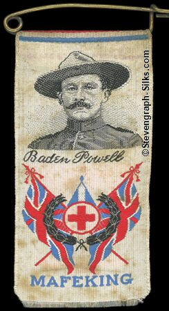 Small favour with portrait of Baden Powell
