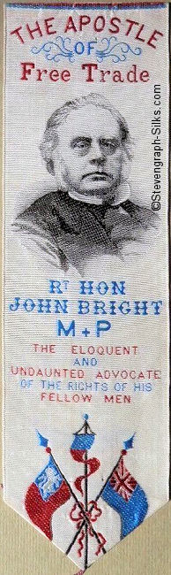 Words with image of John Bright