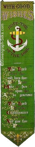 Same bookmark, but with green background