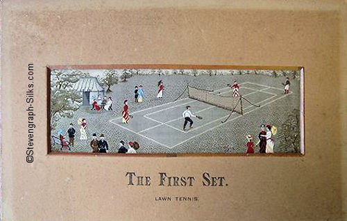 Image of lawn tennis match
