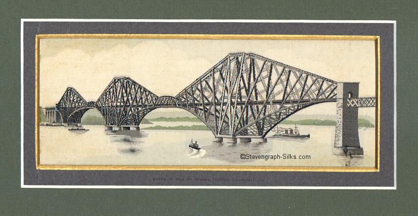Image of Forth Bridge, now complete