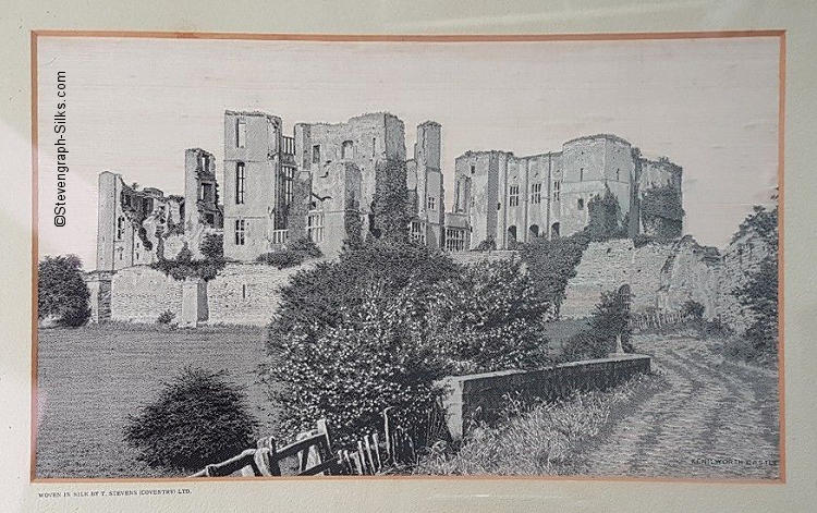 Image of the ruined castle at Kenilworth