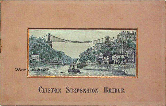 Image of Clifton Suspension Bridge, as seen from the River Avon