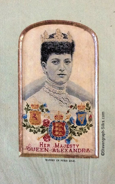 Same image of Queen Alexandra, but without the registration number