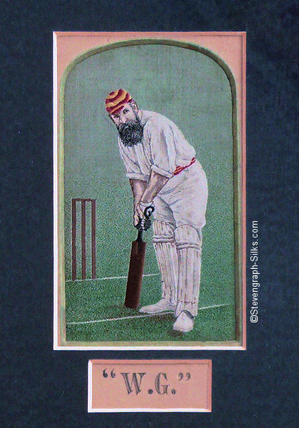 Image of the great cricketer, W.G. Grace