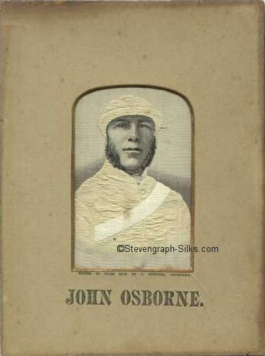 John Osbourne - with yellow jacket and white sash