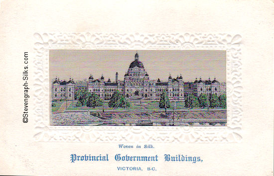 Panoramic view of Provincial Government Buildings, Victoria B.C.