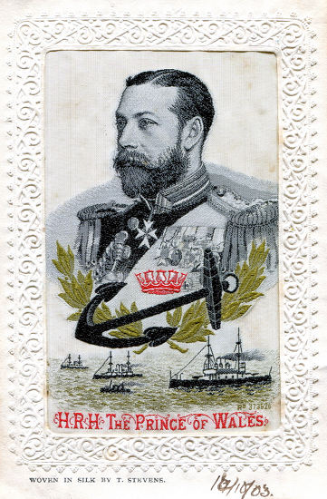 Image of George V during the time he was Prince of Wales