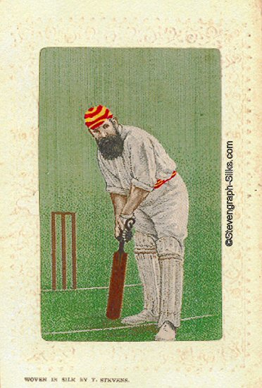 Portrait image of the cricketer W. G. Grace