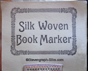 printing at top of stiff backing paper