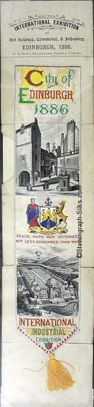 Bookmark with words, image of The Old Tolbooth and image of Coat of Arms