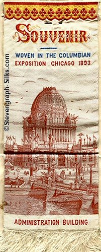 Bookmark with words and image of the building