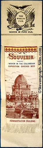 Bookmark with words and image of the building