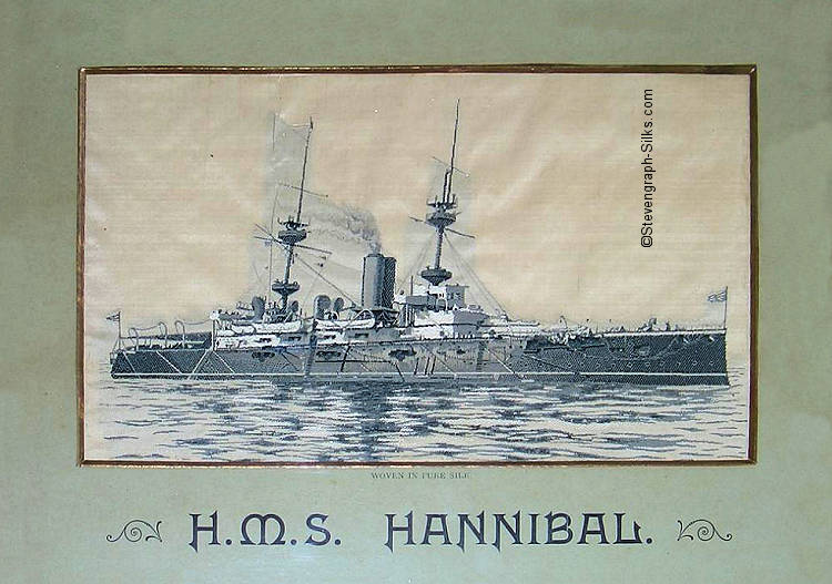 Image of  Majestic-class pre-dreadnought battleship H.M.S. Hannibal