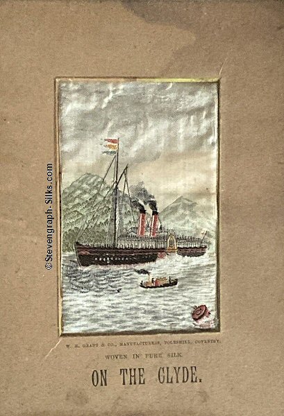 Image of old paddle steamer