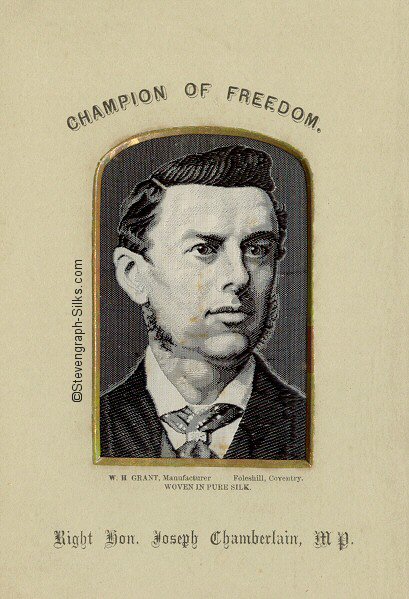 portrait image of Right Hon. Joseph Chamberlain, M P.