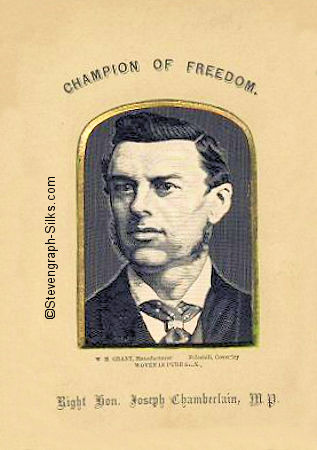 portrait image of Right Hon. Joseph Chamberlain, M P.