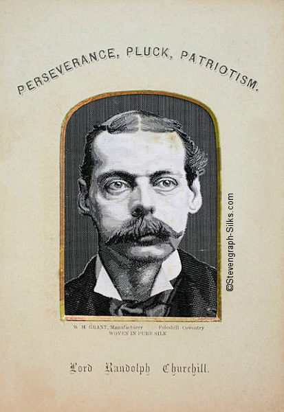 Portrait image of Lord Randolph Churchill