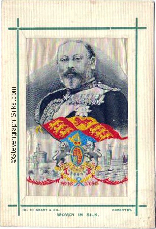 Colour portrait of His Majesty King Edward VII