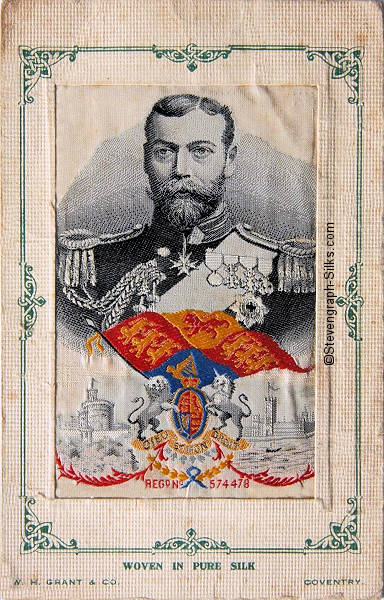 Colour image of His Majesty King George V