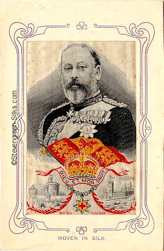 Colour portrait of His Majesty King Edward VII