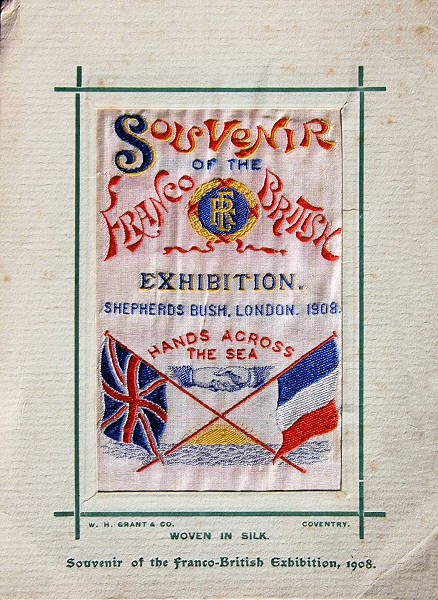Title words and image of British and French flags, with crossed flag poles