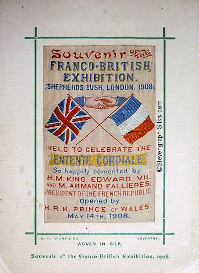 Title words and image of British and French flags, with crossed flag poles