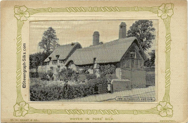Colour image of thatched cottage