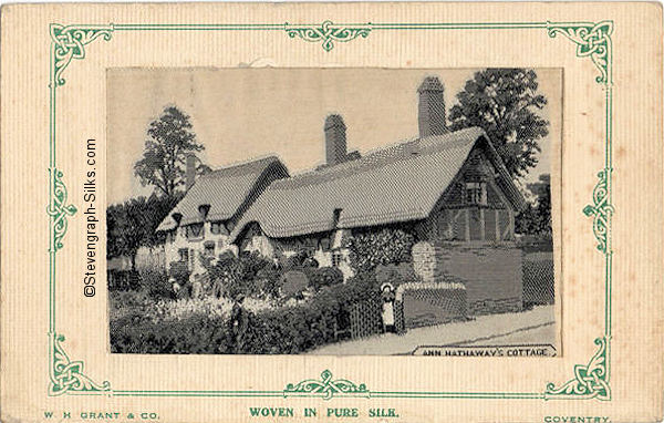 Colour image of thatched cottage