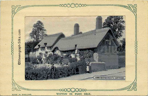 Colour image of thatched cottage