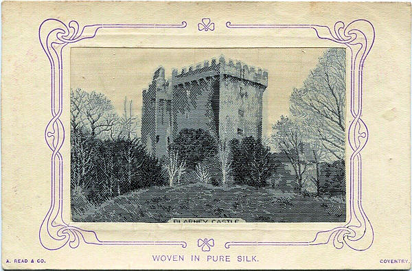 same image of Blarney Castle, Ireland, but with A. Read & Co. credit