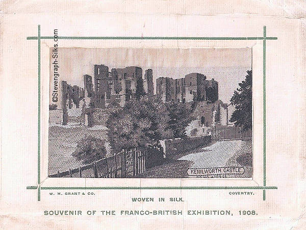 black and white image of Kenilworth Castle
