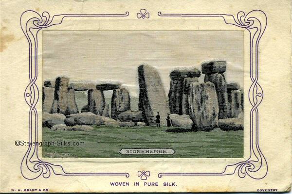 Colour image of the standing stones at Stonehenge