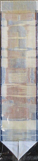 Cash's woven bookmark with woven title words