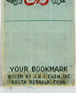 reverse turn over of this bookmark