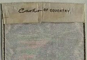 reverse view of later version of this bookmark, with signature of J & J Cash