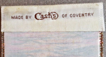 reverse view of this bookmark, with signature of J & J Cash