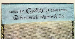 reverse view of later version of bookmark, with copyright notice