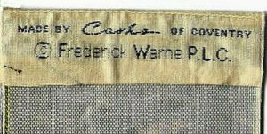 reverse view of this bookmark, with copyright notice